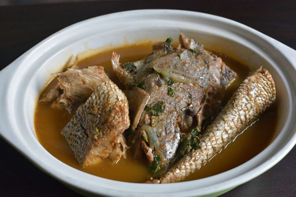 croaker fish peppersoup